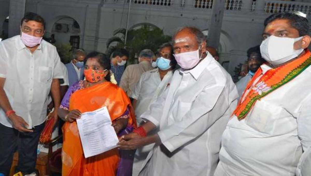 bjp-mla-become-a-speaker-of-the-puducherry-in-first-tim
