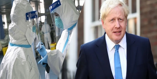 UK Prime minster boris johnson tests positive for coronavirus