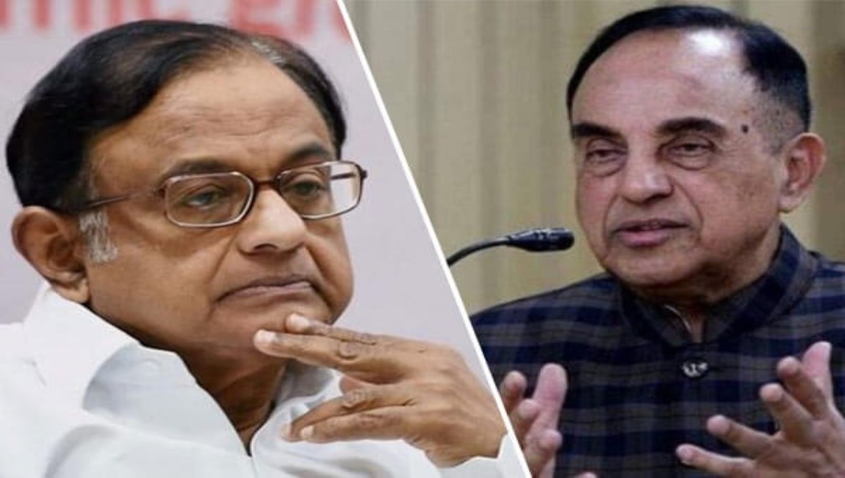 Subramanian Swamy retorts to P. Chidambaram that asking for FIR in complaint case is nonsense