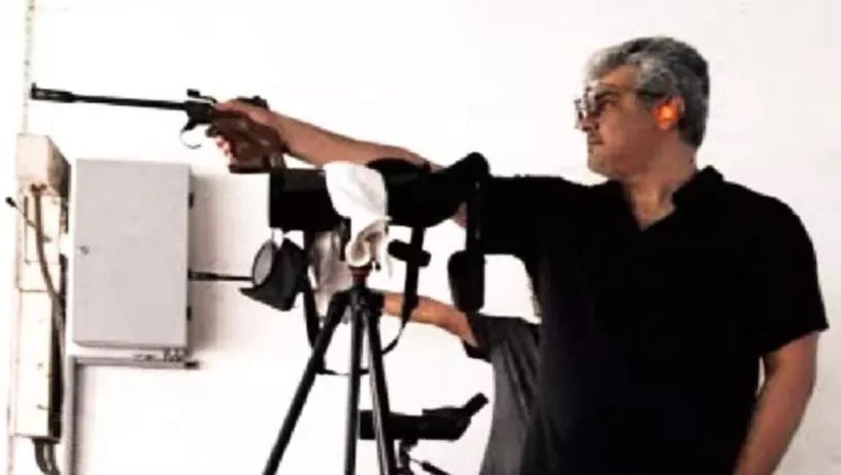 actor-ajith-kumar-participation-in-state-level-shooting