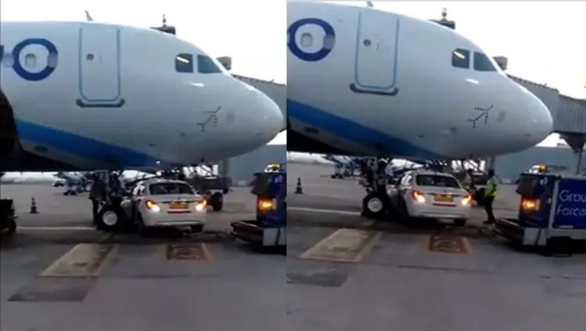 the-plane-was-about-to-take-off-when-a-car-came-across