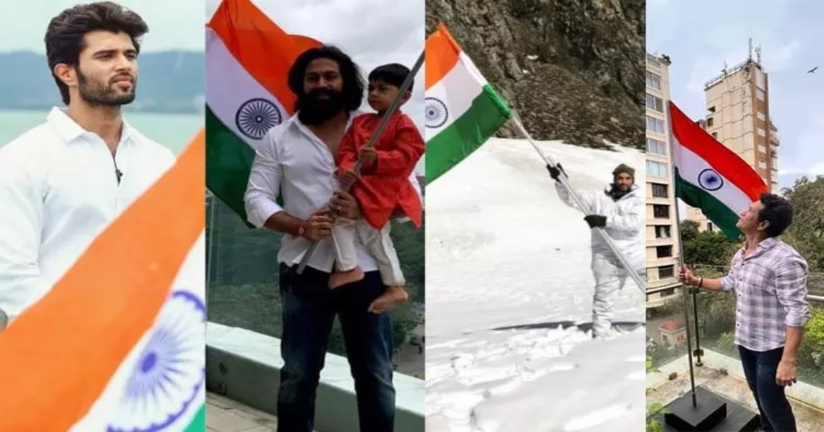 Five crore selfies with the national flag on the website