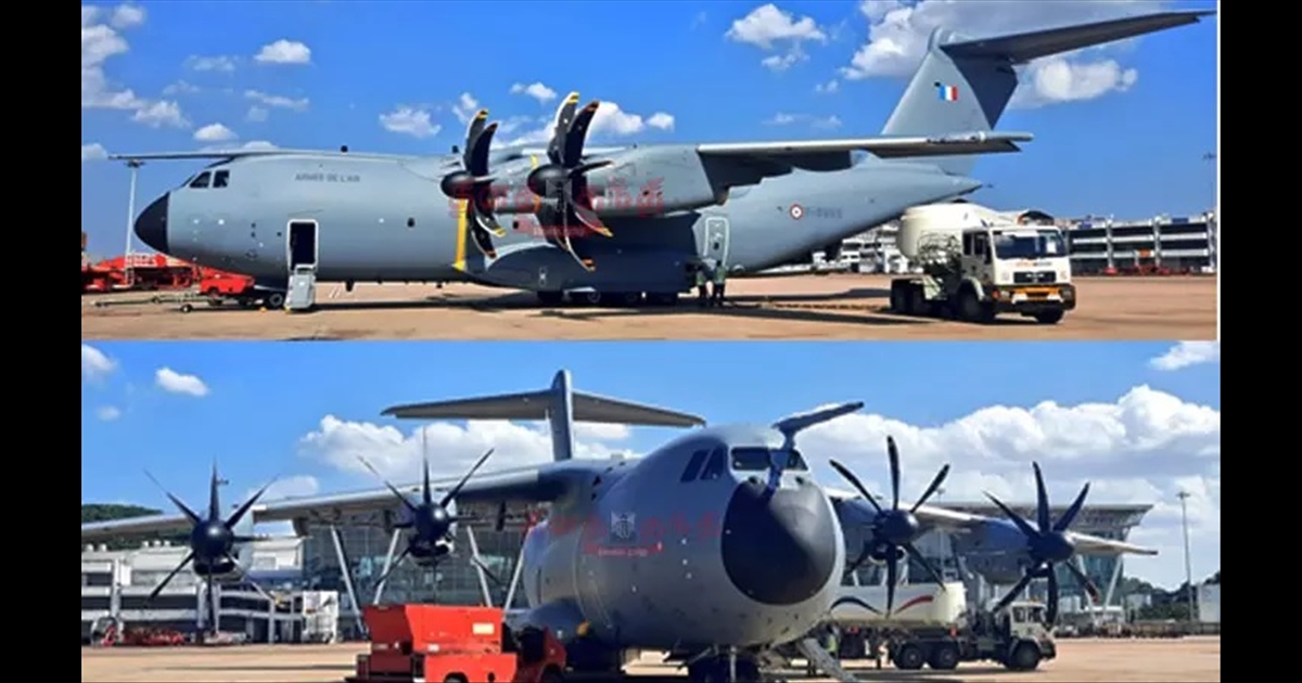 French Air Force aircraft in Chennai; There is a lot of excitement after landing... Oh, is this the reason..!!