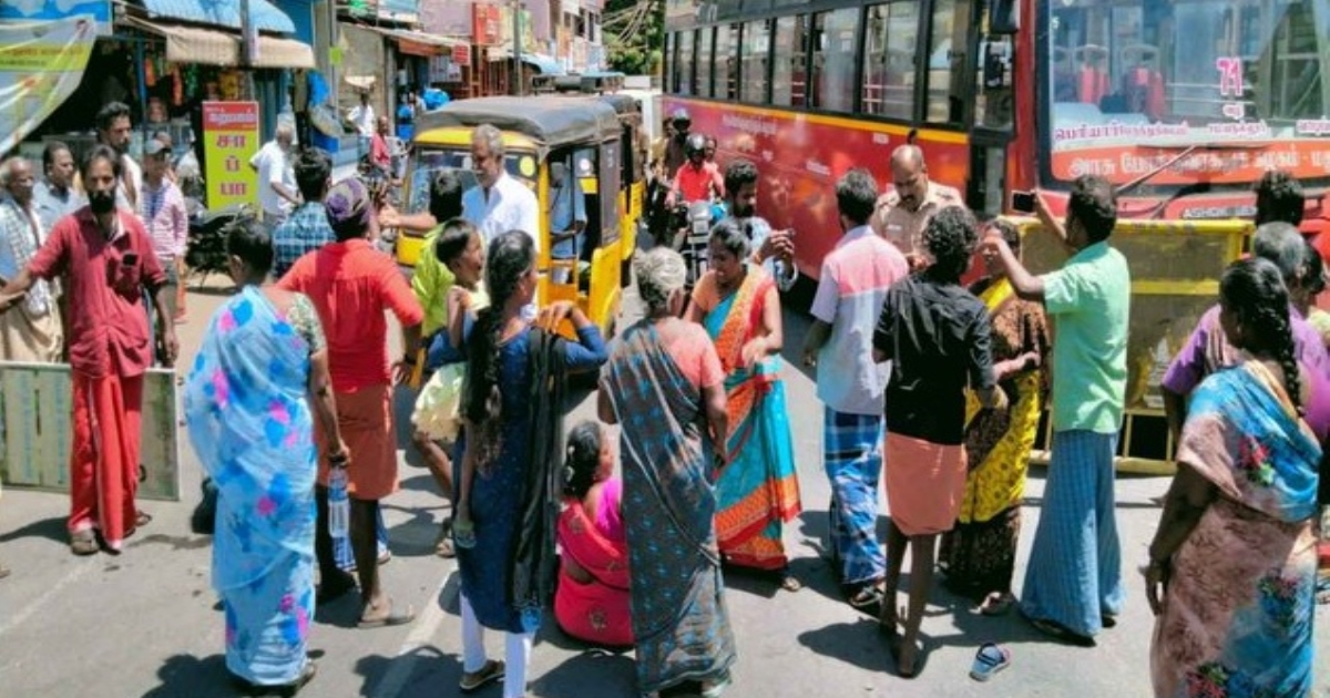 Suspicious death caused by relatives who besieged the bus stand