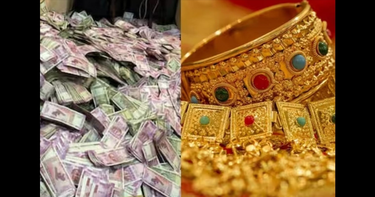 Thieves stole 15 lakhs worth of 3 kg gold in a fake raid on a jewelery shop in Mumbai...