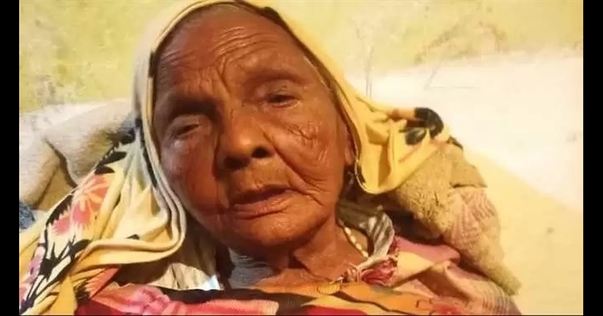 A 102-year-old woman who sat up at the funeral...relatives ran away in shock...