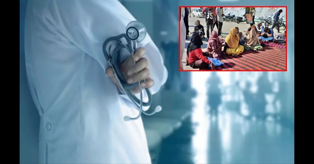 The hospital administration asked to take the body saying that it was dead... The dead man woke up alive and there was a stir...!