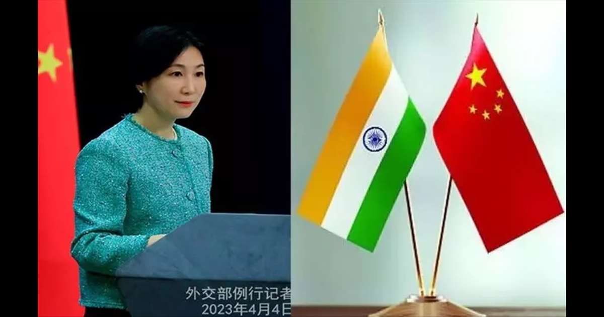 China ,looks at India... Chinese Foreign Ministry stirs up controversy...!!