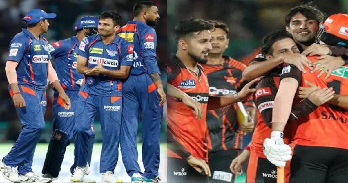 Hyderabad Sunrisers vs Lucknow Supergiants in the 58th League match in Hyderabad