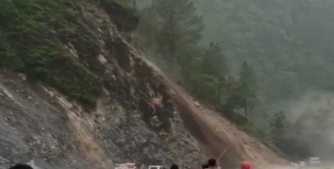 landslide in Uttarakhand