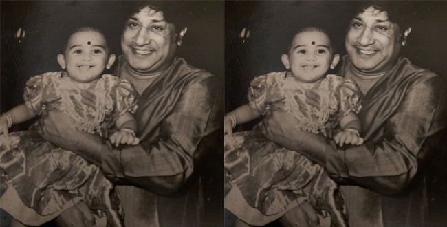 vanitha-shared-her-childhood-photo-with-sivaji-ganeshan