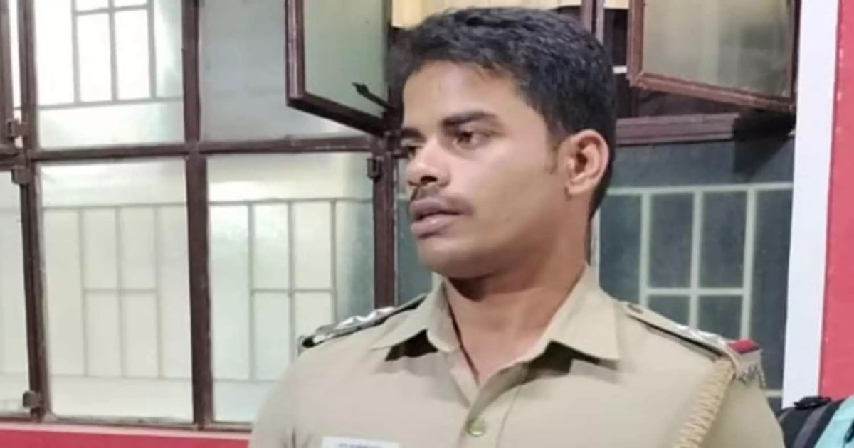 Dharmapuri Native Cop Suicide Attempt in Vaniyambadi Police Station 