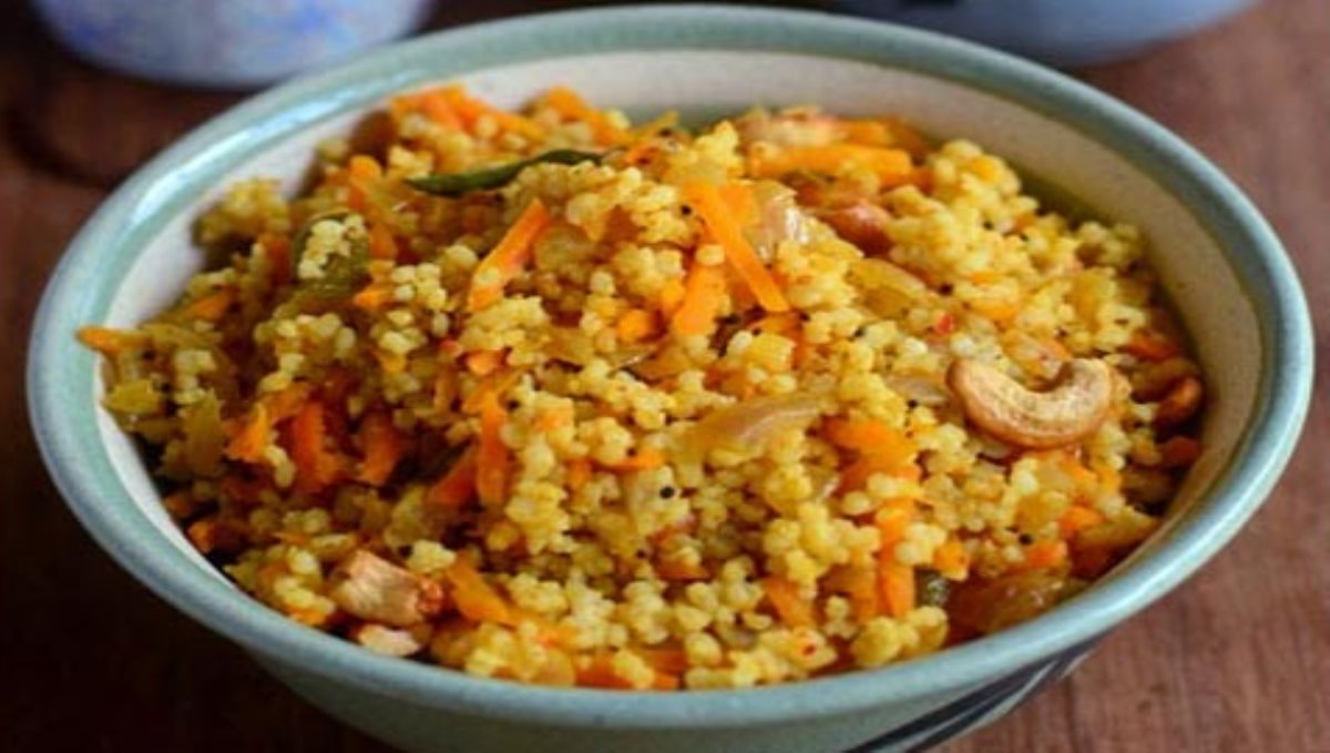 millet carrot rice for fat reduce