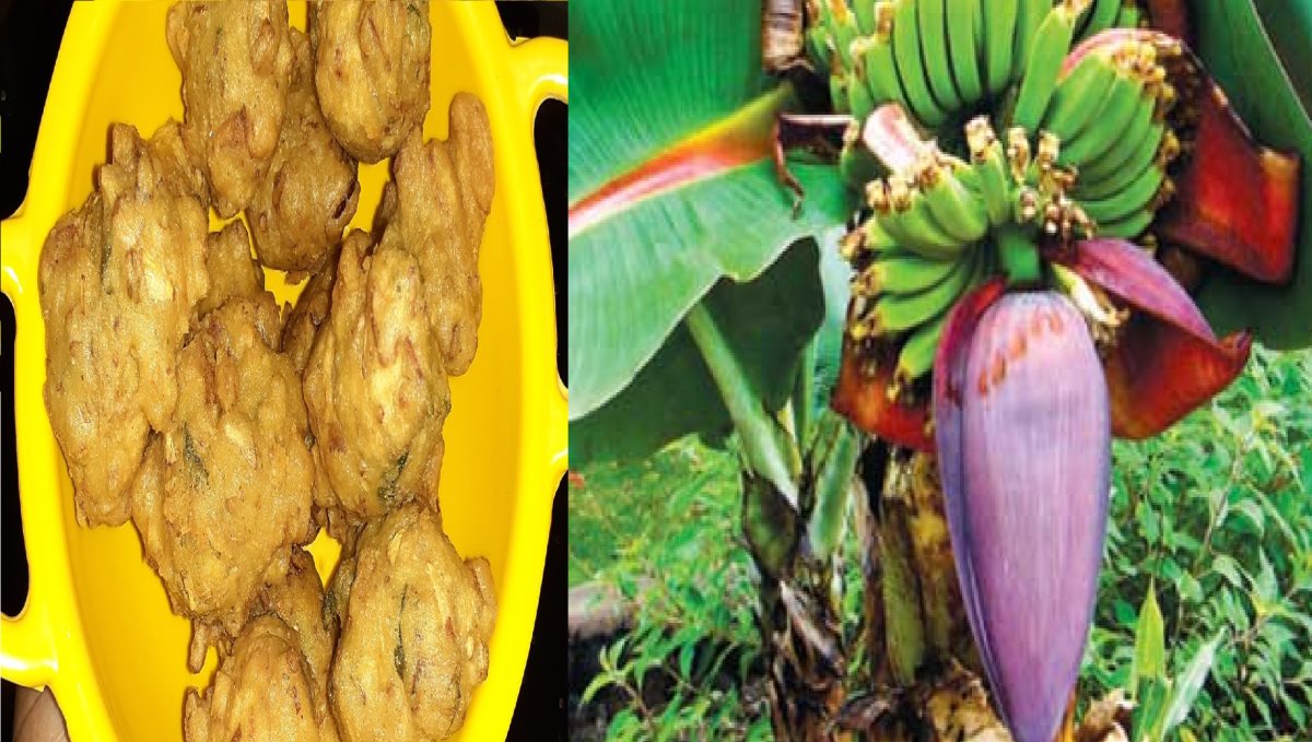 How to Prepare Valaipoo Ponda Vazhaipoo Ponda Banana Flower Ponda Tamil