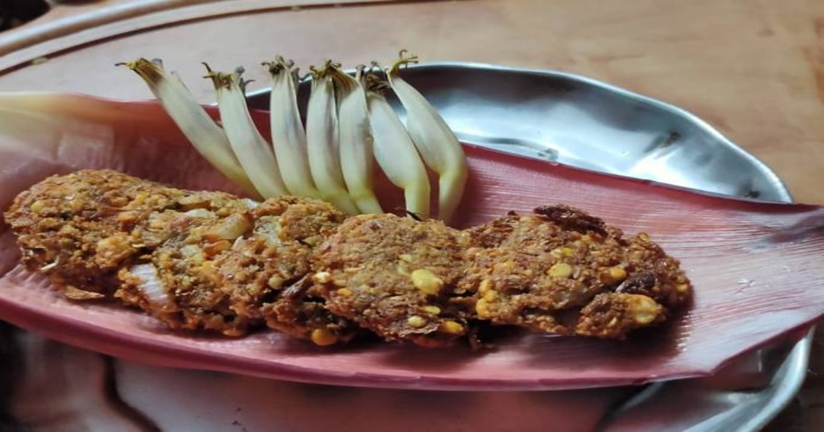 How to Prepare Vazhaipoo Vadai 