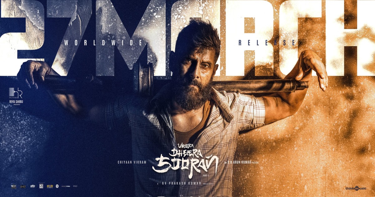 Actor Chiyaan Vikram Veera Dheera Sooran Movie Release Date