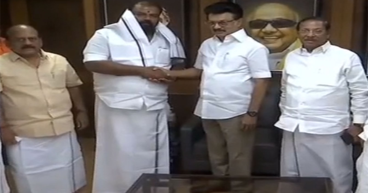 AIADMK Shocked as Former MLA Venkatraman Joins DMK, Cites Need for Stable Leadership