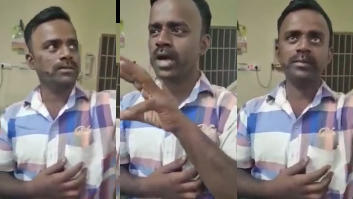 Theni Palani Chettipatti Police Station Accused Video Goes Viral social Media 
