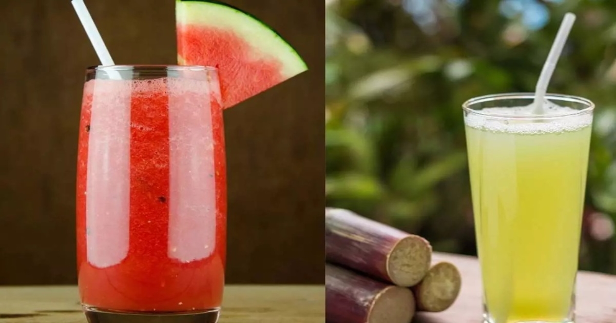 Sugarcane Juice or Watermelon Juice: Which Is Better for Summer Health?