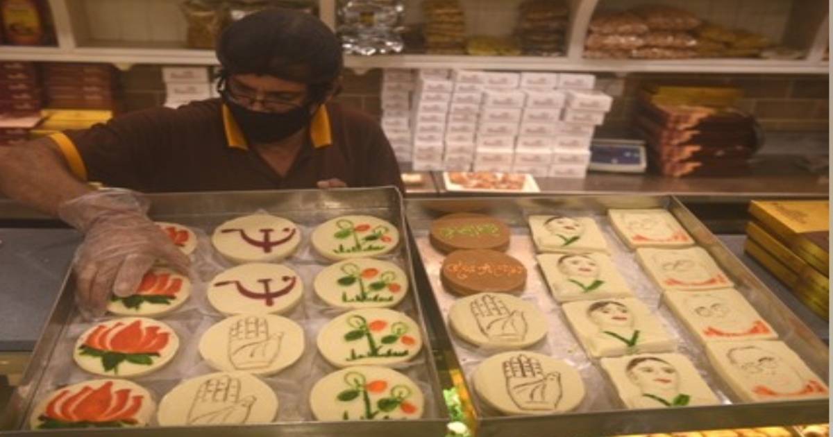 bakery owner create party symbol as sweet for west bengal election 2026