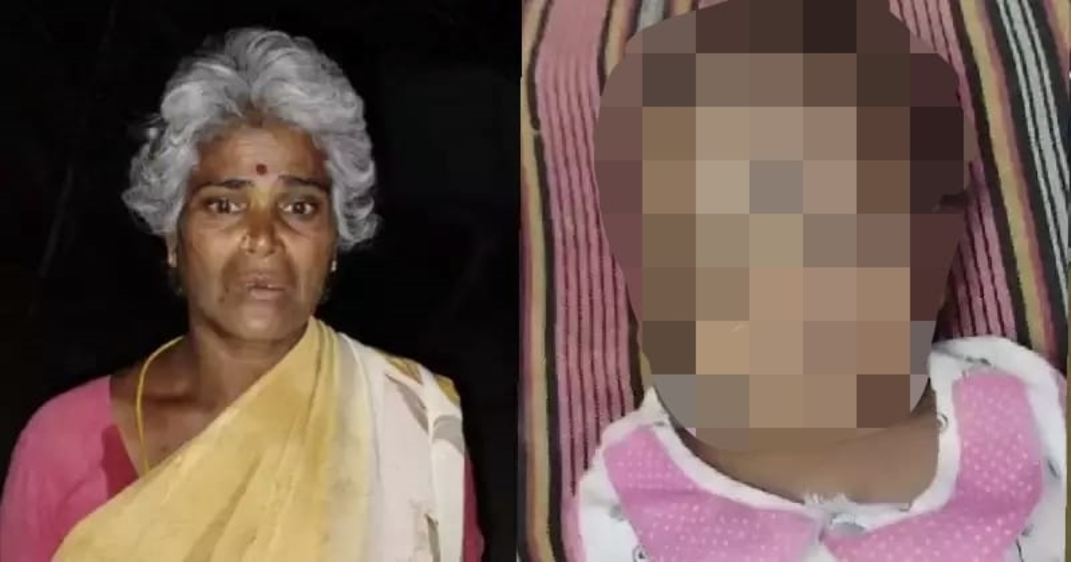 in Ariyalur Sendurai Kottaikadu grand Mother Killed his own Grand Daughter 