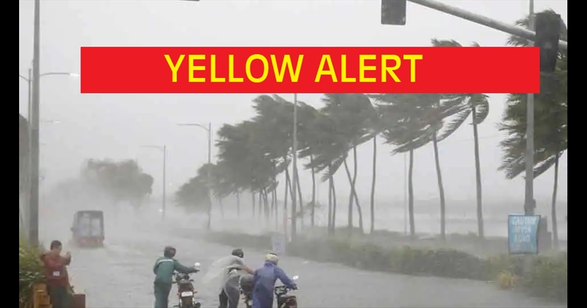 Yellow alert to kerala 