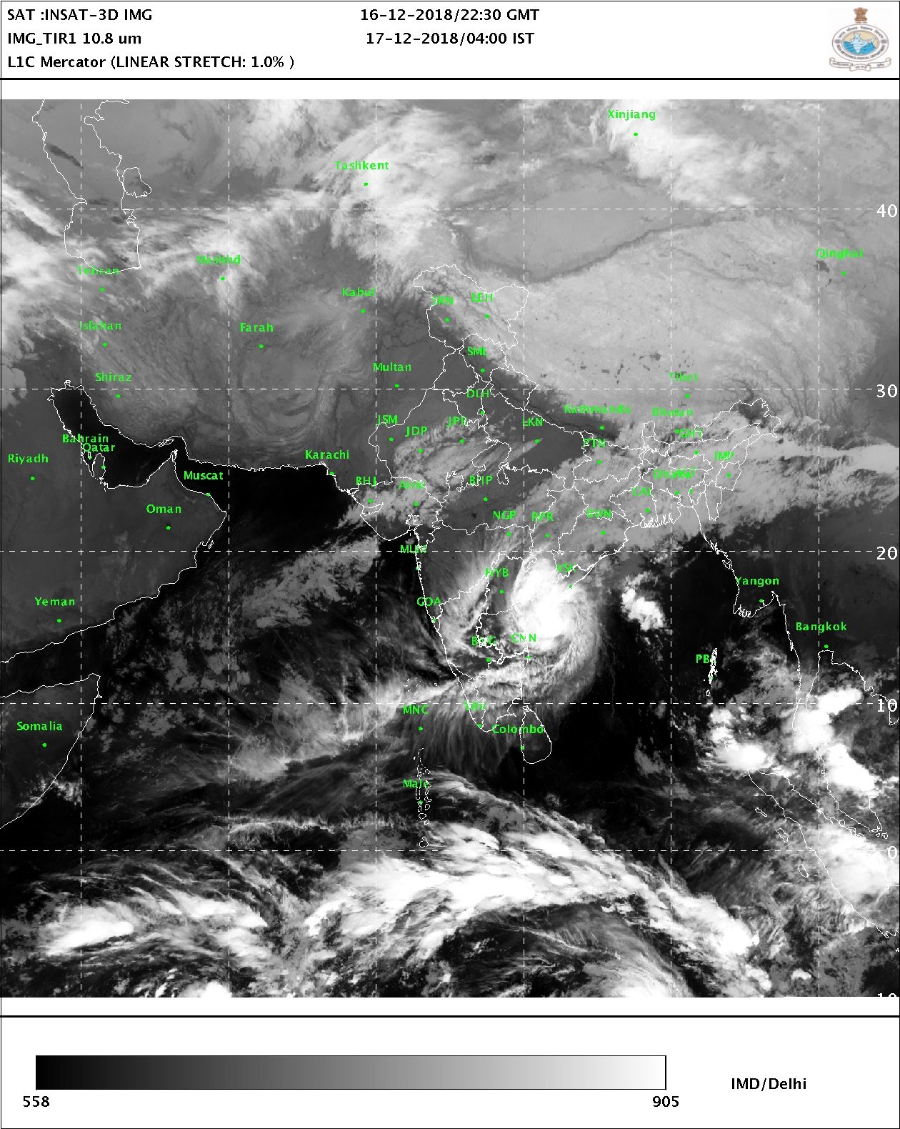 cyclone in andhra