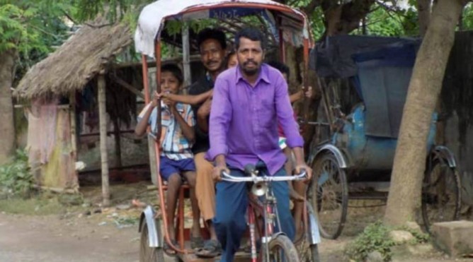 rikshaw driver
