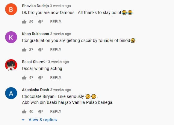 Chocolate Biriyani