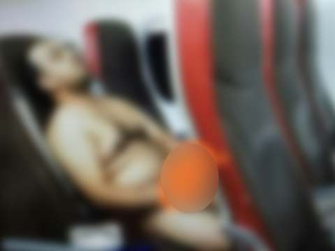 men naked in malaysiya flight