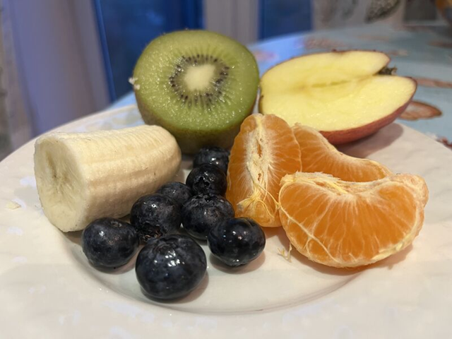 fiber rich fruits