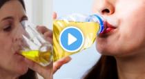 American women drinks her own urine here is the reason