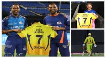 CSK New jersey introduced by Dhoni