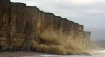 1000 ton giant rock collapsed... Terrible in England..!