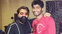 Simbu gave gift to dharshan
