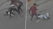 Bengaluru-jp-nagar-rowdy-raju-murder-cctv-police-video
