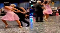 Oldman dance with young girl video viral