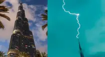 Dubai-crown-prince-burj-khalifa-lightning-video