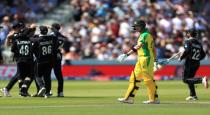 australia lost 3 wickets in 12 overs against newzland