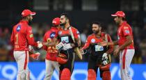 RCB won first IPL Match against to Kings eleven panjaap