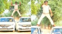 MP police stunt on car video goes viral