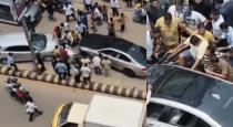 BMW car accident in karnataka