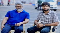 Ajith getting Birthday wish from Good Bad Ugly Movie Director 