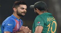 afridi apriciate to virat for new record