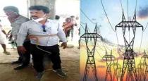 tied Electricity Department officials to a pole when they were visiting the area to collect payments of electricity bills. 
