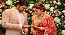 actor aarya - sayesha - wedding - after new photo
