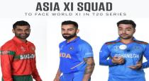 Team squad for asia XI vs World XI