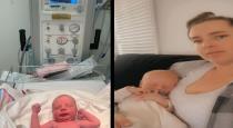 Australia Mother Delivery Baby While Bathing She Could not Know about She is Pregnant 