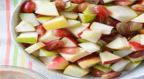 How to Prepare Apple Banana Keevi Fruit Salad 