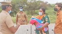 Karnataka Tamilnadu Erode Border Couple Try to Missuses Corona Structure Lockdown 